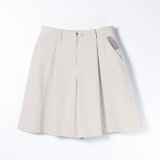 【paratrait(パラトレイト)】CAKE SKIN CHINO CULOTTES　”BEIGE”