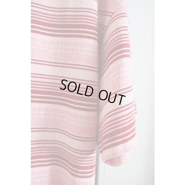 画像2: 【FAF(エフエーエフ)】Cracked Stripe Tee  "RED"