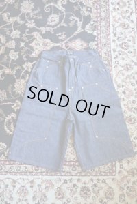 【FAF(エフエーエフ)】NEMCOMMUNE Baggy Denim Shorts rigid  "Indigo"
