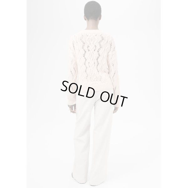 画像5: 【OUR LEGACY(アワーレガシー)】CABLE SONAR ROUNDNECK/ Delicate Pink Fisherman Wool