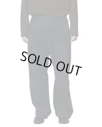 【Omar Afridi(オマールアフリディ)】KNEE DARTED FLARE PANTS/ NAVY