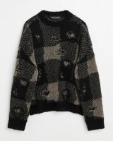 【OUR LEGACY(アワーレガシー)】SONAR ROUNDNECK/ Black Destructive Gingham