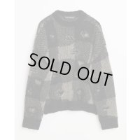 【OUR LEGACY(アワーレガシー)】SONAR ROUNDNECK/ Black Destructive Gingham