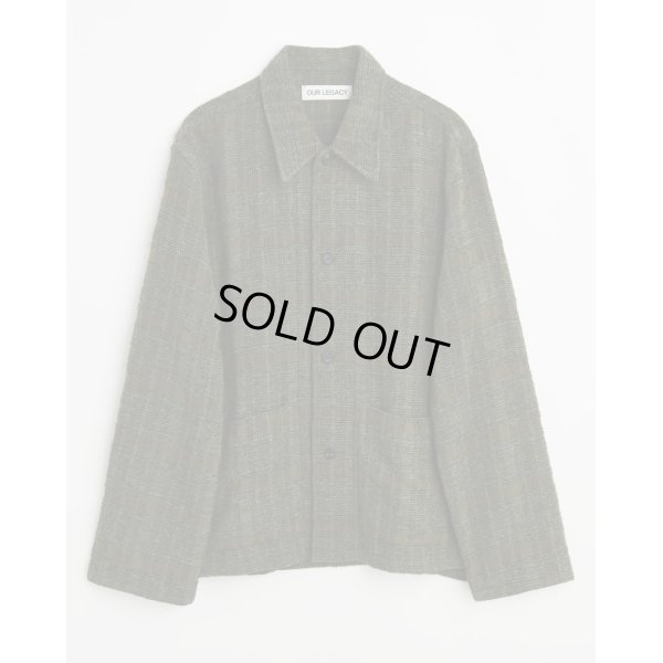 画像1: 【OUR LEGACY(アワーレガシー)】HAVEN JACKET/ Seaweed Sparse Check
