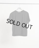 【NVRFRGT(ネヴァーフォーゲット)】HALF SLEEVE T-SHIRT/ BLACK