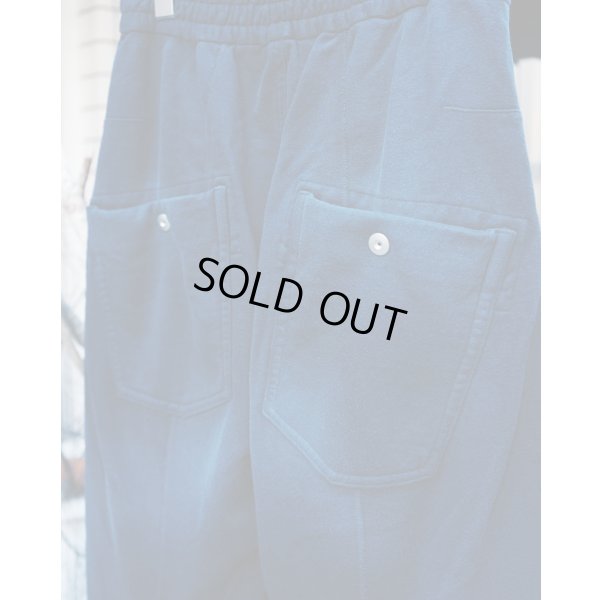 画像4: 【Omar Afridi(オマールアフリディ)】KNEE DARTED FLARE PANTS/ NAVY