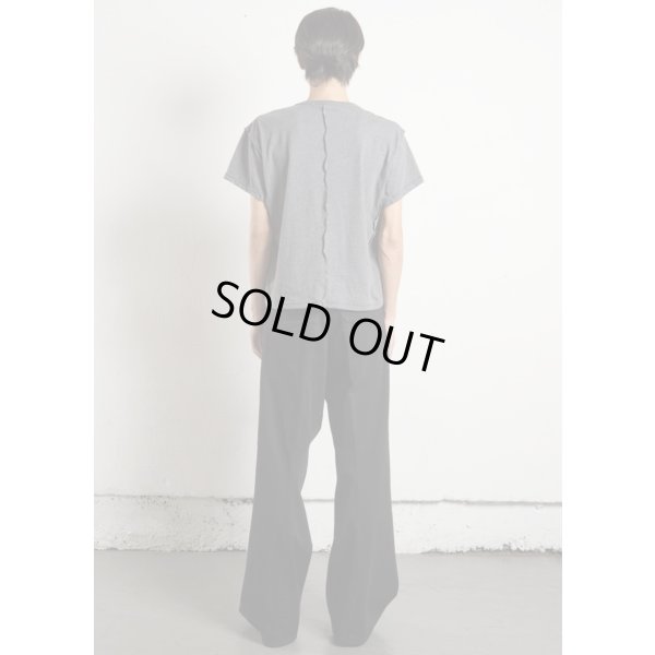 画像4: 【NVRFRGT(ネヴァーフォーゲット)】3D TWISTED WIDE LEG JEANS/  FADED BLACK