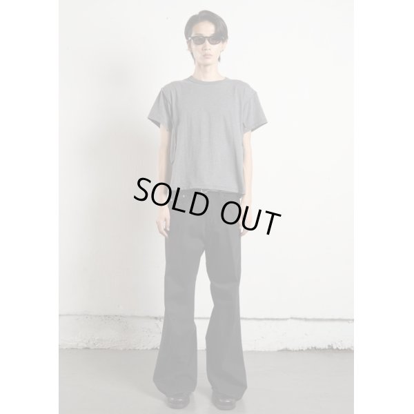 画像2: 【NVRFRGT(ネヴァーフォーゲット)】3D TWISTED WIDE LEG JEANS/  FADED BLACK