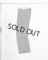 【NVRFRGT(ネヴァーフォーゲット)】3D TWISTED WIDE LEG JEANS/  FADED BLACK