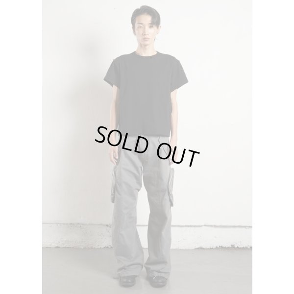 画像3: 【NVRFRGT(ネヴァーフォーゲット)】HALF SLEEVE T-SHIRT/ BLACK