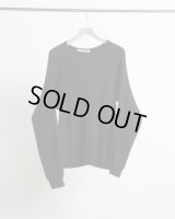 【NVRFRGT(ネヴァーフォーゲット)】WAFFLE THERMAL LONG SLEEVE T-SHIRT/ BLACK