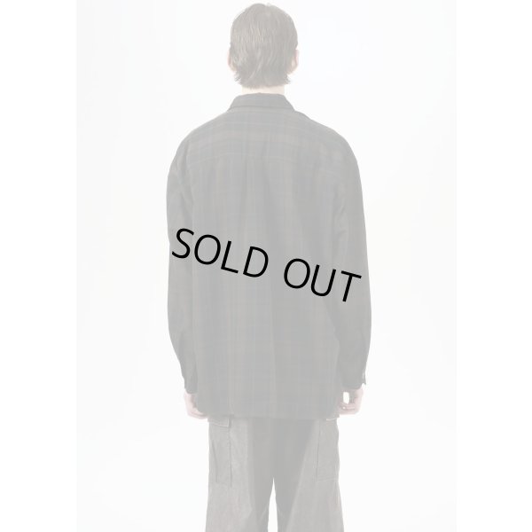 画像5: 【OUR LEGACY(アワーレガシー)】BORROWED SHIRT/ Black Sheer Shadow Check