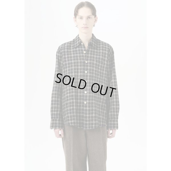 画像3: 【OUR LEGACY(アワーレガシー)】ABOVE SHIRT/ Black Fishnet Cloth