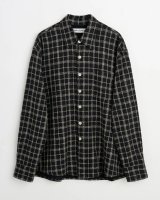 【OUR LEGACY(アワーレガシー)】ABOVE SHIRT/ Black Fishnet Cloth