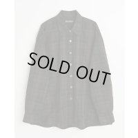 【OUR LEGACY(アワーレガシー)】BORROWED SHIRT/ Black Sheer Shadow Check
