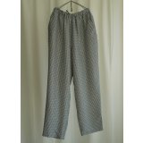 【HEUGN(ユーゲン)】“Cooper” EASY PANTS PRINT - Navy