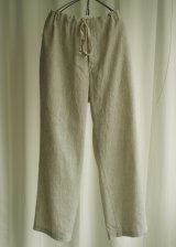 【HEUGN(ユーゲン)】“Glenn” EASY PANTS FABRICA - OFF WHITE