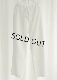 【HEUGN(ユーゲン)】“Glenn” EASY PANTS FABRICA - OFF WHITE