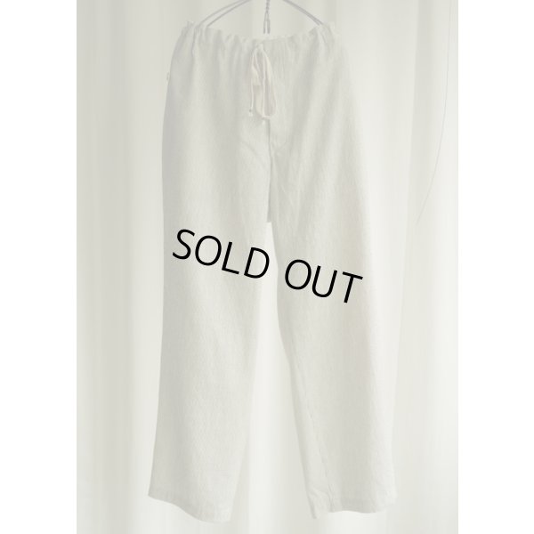 画像1: 【HEUGN(ユーゲン)】“Glenn” EASY PANTS FABRICA - OFF WHITE