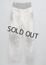 【LES SIX(レシス)】Public Exploded Docking Pants/ White