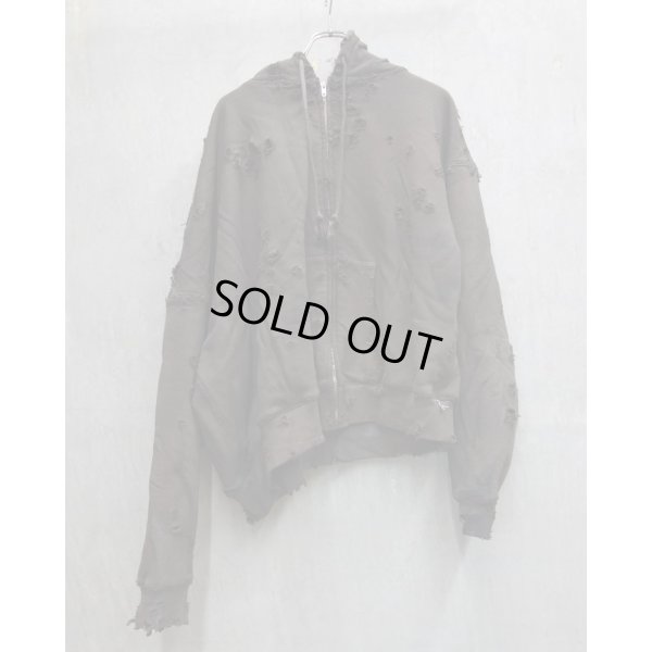 画像1: 【LES SIX(レシス)】70 Degree Exploded Hoodie/ Gray