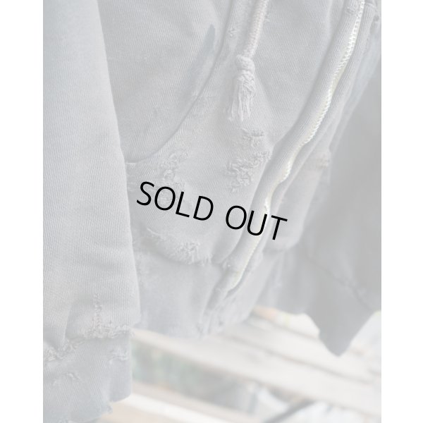 画像2: 【LES SIX(レシス)】70 Degree Exploded Hoodie/ Gray