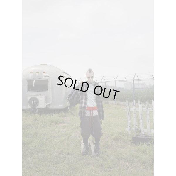 画像8: 【LES SIX(レシス)】Destroyed Mega Flannel/ Brown