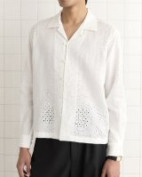 【BODE(ボーディ)】BELVOIR SHIRT/ WHITE