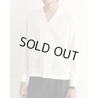 【BODE(ボーディ)】BELVOIR SHIRT/ WHITE