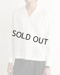 【BODE(ボーディ)】BELVOIR SHIRT/ WHITE