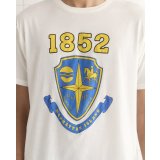 【BODE(ボーディ)】CREST BOXY TEE/ CREAM