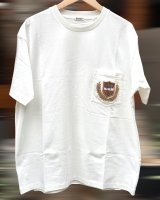 【BODE(ボーディ)】SPORTSMAN PATCH POCKET TEE/ CREAM