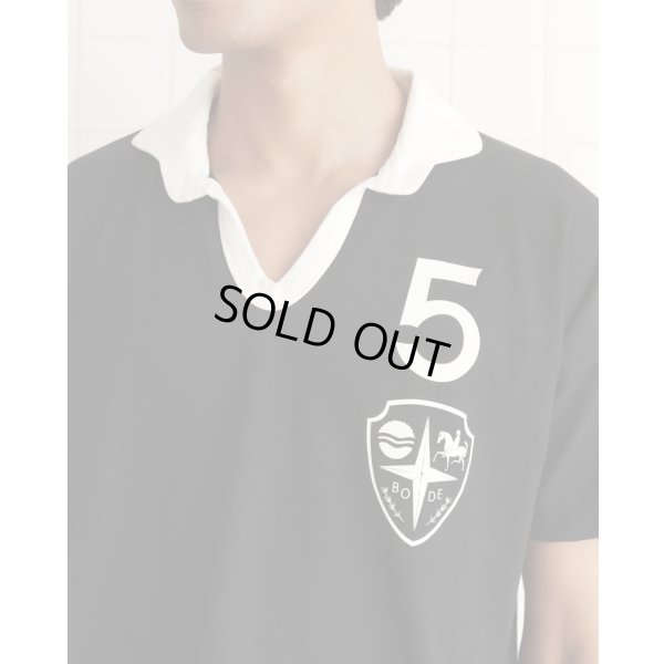 画像1: 【BODE(ボーディ)】RECREATION POLO/ BLACK