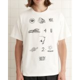 【BODE(ボーディ)】REBUS TEE/ CREAM