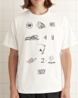 【BODE(ボーディ)】REBUS TEE/ CREAM