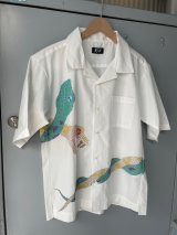 【FAF(エフエーエフ)】6 Snake Shirt  "WHITE"