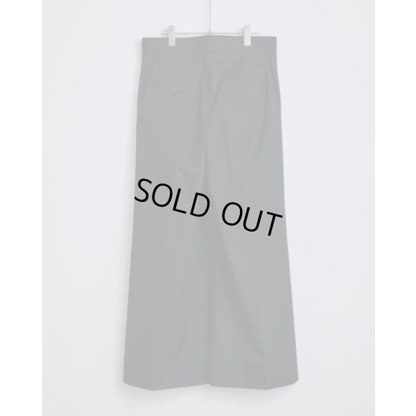 画像2: 【BISOWN(ビソウン)】BISOWN WIDE CHINO/ BLACK