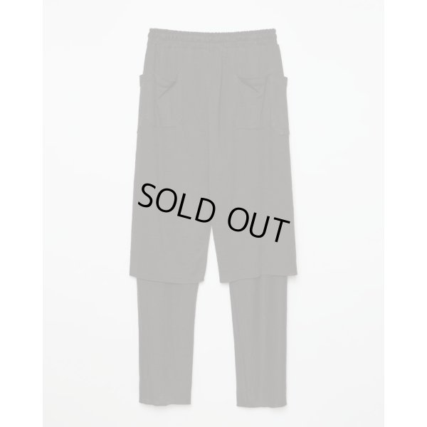 画像2: 【ensou.(エンソウ)】Reversible Layered Pants/ Espresso