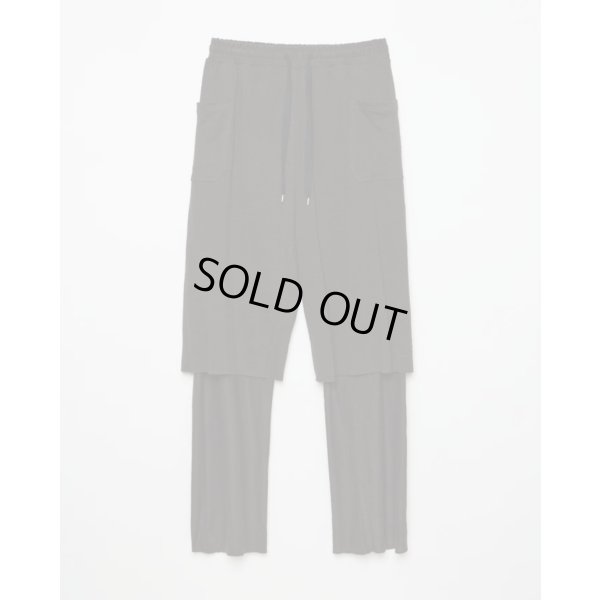 画像1: 【ensou.(エンソウ)】Reversible Layered Pants/ Espresso