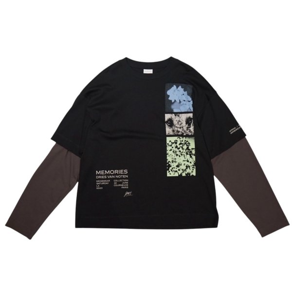 画像1: 【Dries Van Noten(ドリスヴァンノッテン)】HEMMINGS PR/ BLACK