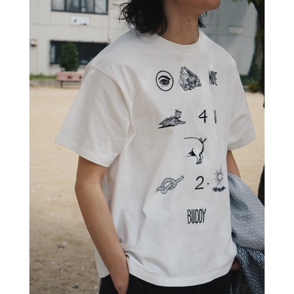 画像4: 【BODE(ボーディ)】REBUS TEE/ CREAM