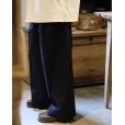 画像4: 【BISOWN(ビソウン)】BISOWN WIDE CHINO/ BLACK (4)