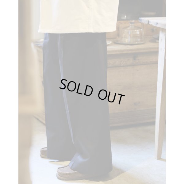 画像4: 【BISOWN(ビソウン)】BISOWN WIDE CHINO/ BLACK