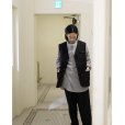 画像5: 【BISOWN(ビソウン)】CHINO CLOTH × KARAMI REVERSIBLE VEST/ BLACK