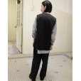 画像7: 【BISOWN(ビソウン)】CHINO CLOTH × KARAMI REVERSIBLE VEST/ BLACK