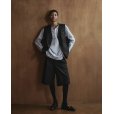 画像8: 【BISOWN(ビソウン)】CHINO CLOTH × KARAMI REVERSIBLE VEST/ BLACK