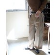 画像4: 【BISOWN(ビソウン)】BISOWN WIDE CHINO/ CHAMBRAY BEIGE