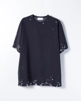 【paratrait(パラトレイト)】PARADESTROY T-SHIRTS  "BLACK"