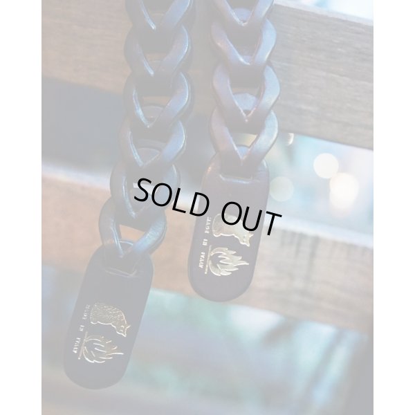 画像8: 【m's braque(エムズブラック)】il micio × m's braque “Bobo 20” Hand made Belt