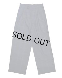 【m's braque(エムズブラック)】TUCKED BAGGY PANTS/ NAVY CHECK